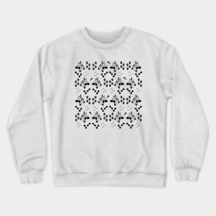 German Shepherd Print Crewneck Sweatshirt